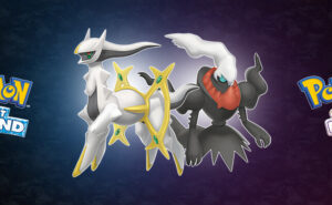 Arceus e Darkrai em Pokémon BDSP