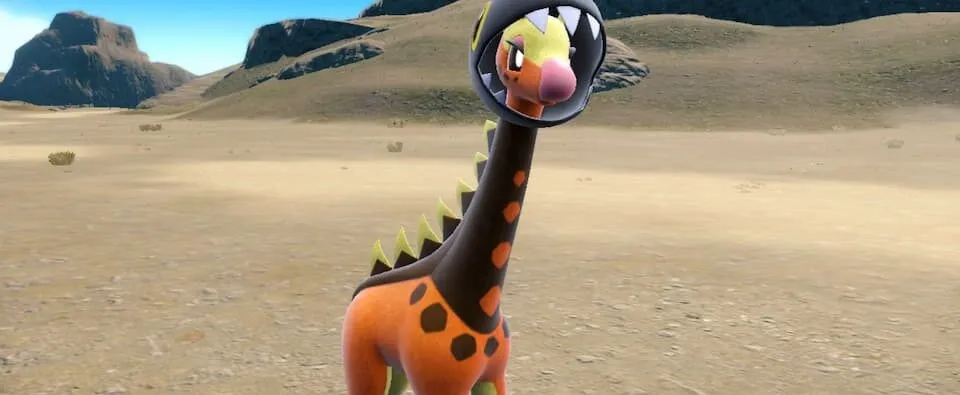 Farigiraf, evolução de Girafarig, é revelado em novo trailer de Pokémon Scarlet e Violet