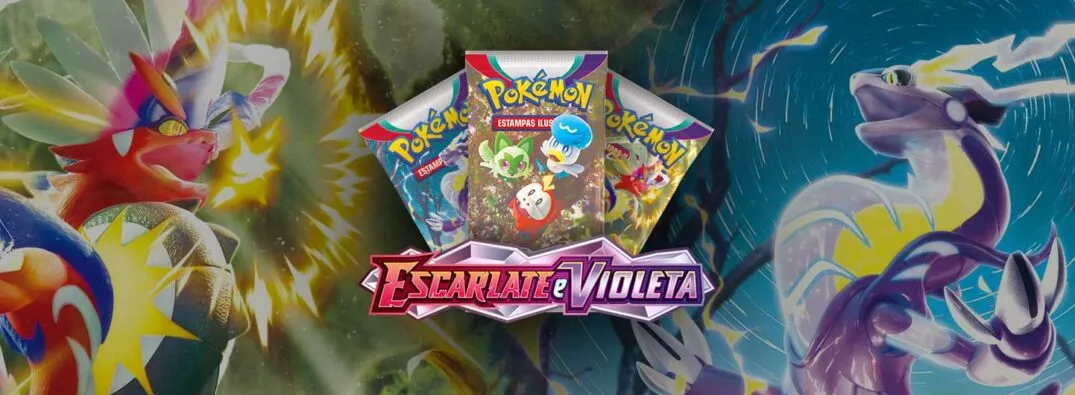 Coleção Escarlate e Violeta é lançada no Pokémon TGC