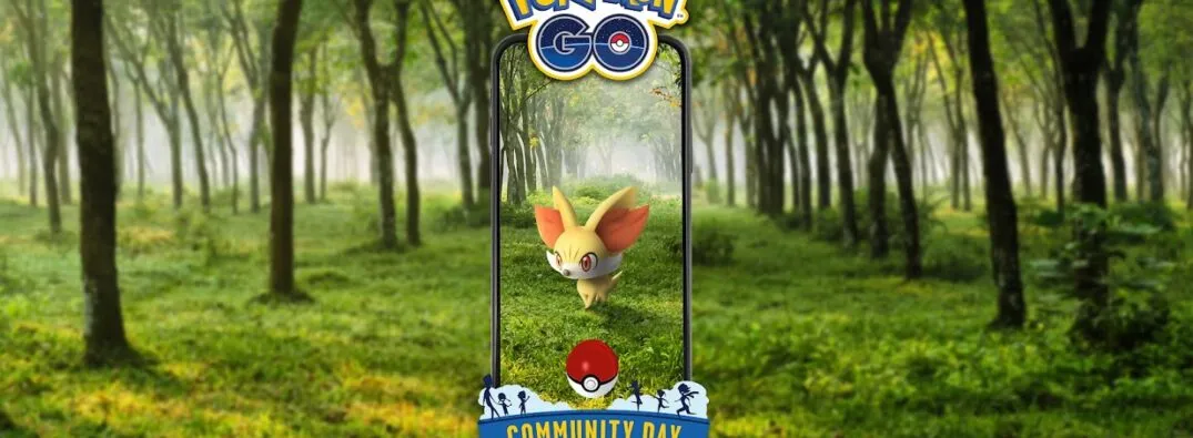 Dia Comunitário de maio com Fennekin no Pokémon GO