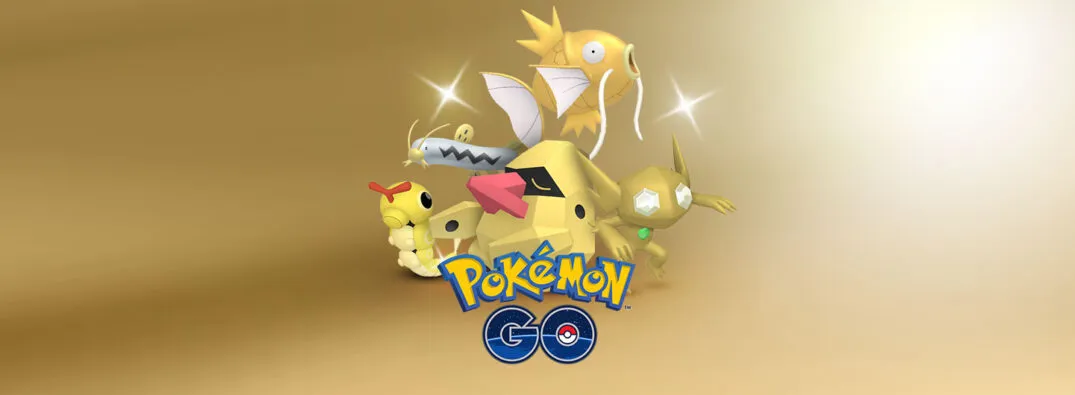 Evento Em Busca de Ouro no Pokémon GO