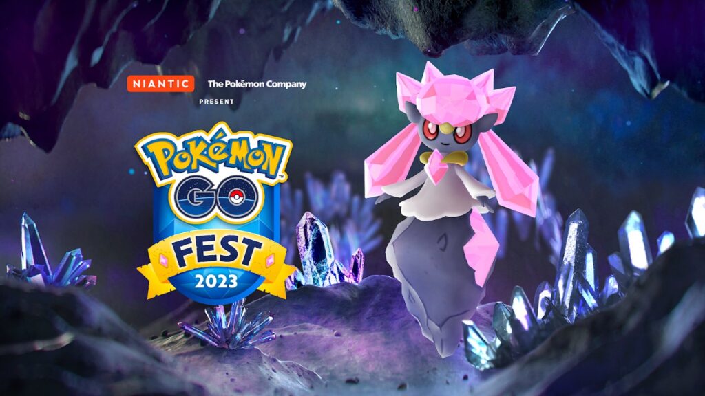 Diance no Pokémon GO Fest 2023
