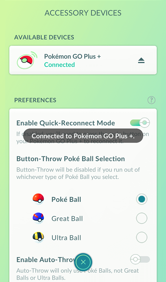Como conectar o Pokemon GO Plus ao POkemon GO 1 6