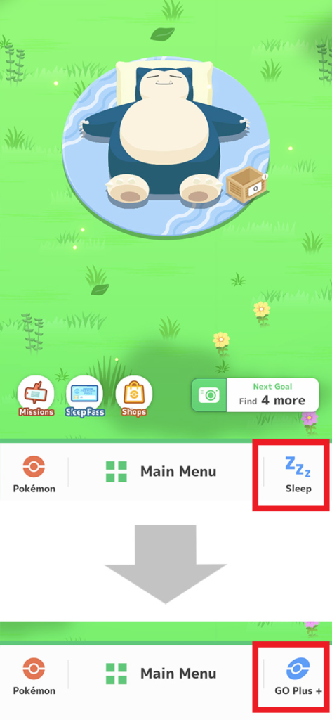 Como conectar o Pokemon GO Plus ao Pokemon Sleep 1 6