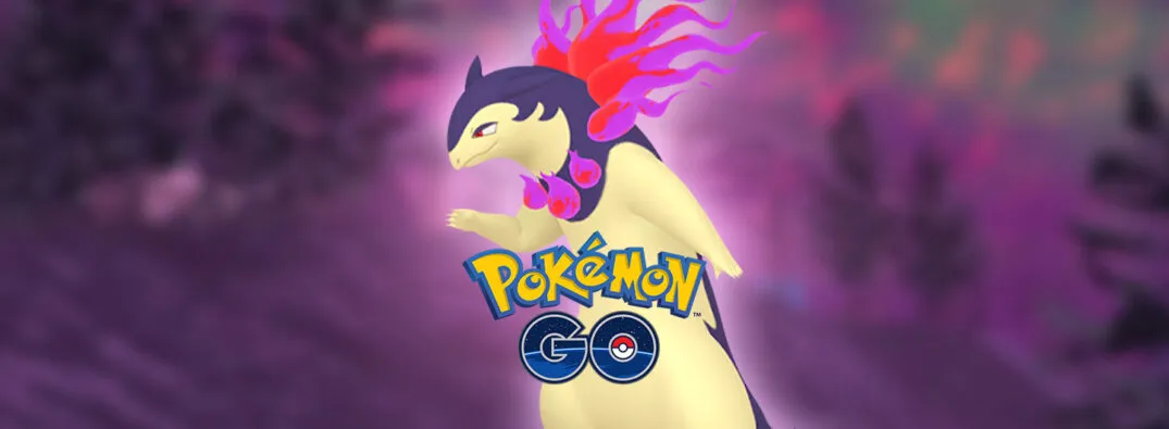 Dia de Reides com Typhlosion de Hisui no Pokémon GO